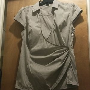 Express striped blouse